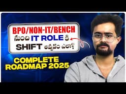 How to Shift from BPO to IT Job | Full Roadmap for 2025 Career Switch| @Frontlinesmedia