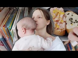 Chatty DITL + sick baby + major house clean