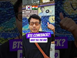 BTS COMEBACK ? SHOCKING 😱 #bts #btscomeback #seoul #KOREA #btsarmy