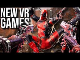 HUGE New VR Games Revealed... // New VR Games Quest, PSVR2 & PCVR