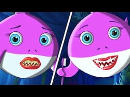 Brush Your Teeth Baby Shark!! FunForKidsTV Nursery Rhymes & Baby Songs #babyshark