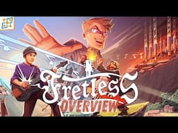 JRPG Meets A Deckbuilding With Riffs | Fretless: The Wrath of Riffson Preview