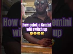 Lmao they way she hyped him up then tore him down is diabolical 🤣🤣 #gemini #switchup #crazy