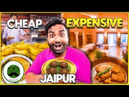 Jaipur Cheap Vs Expensive Food with Veggie Paaji