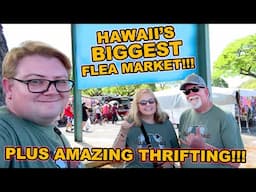 INCREDIBLE FINDS IN HAWAII!!! FLEA MARKET & THRIFTING!!! Join the Journey on Picker Road!