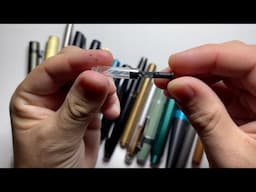 WILL IT FIT? The Kaweco Mini Foldable Converter and Almost 20 pocket fountain pens.