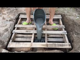 Creative ideas from Cement and Wood pallet, Easy DIY Dream Garden For You