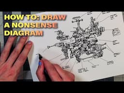 No Edits: How To Draw A Cool Spaceship Diagram