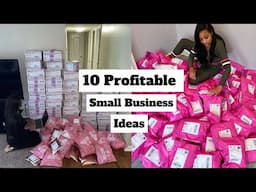💡 10 Profitable Business Ideas You Can Start in 2025
