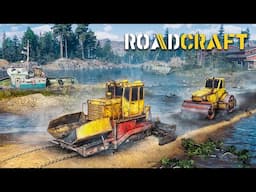 ¡Salvando EL PUEBLO DE UNA AVALANCHA! | RoadCraft