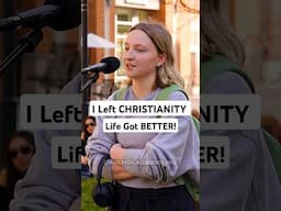 She LEFT Christianity 😔🙏