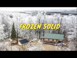 After the Ice Storm: How Our Off-Grid Cabin Held Up