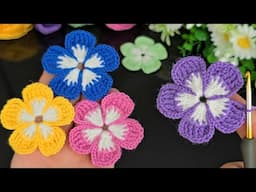 Wow Amazing💯👌Very easy crochet rose flower making for beginners.