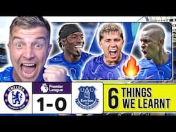 6 THINGS WE LEARNT FROM CHELSEA 1-0 EVERTON