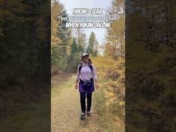 Safety Gear for Solo Hiking