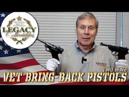 Two WW2 Vet Bring-Back Pistols