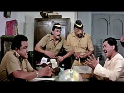टीकू तलसानिया हुए पुलिस स्टेशन में पागल, कहा - कुत्ते ने मेरी बेटी भगा ली 😝 Tiku Talsania Comedy
