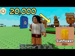 Is 20,000 Robux enough to get a Divine Flower in Grow A Garden?