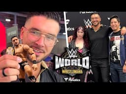 Seeing my WWE Action Figure • WWE WORLD VLOG