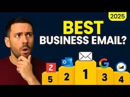 Top 5 Best Business Email Providers in 2025 // Best Email Hosting Options