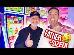 FATHER-Sized JACKPOT for Dad to Go Shopping!