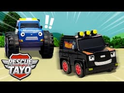 Police Car Riki’s Toy Mission! Catch the Donut Thieves! | Rescue Tayo Story | Tayo Rescue Team