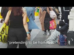 Romanian Mafia floods London with fake beggars | Illegal Roma camps