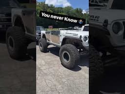 Heyyyy you never know 🤷🏼‍♂️🤷🏼‍♂️ • • #jeep #youneverknow #viral #funny #reels