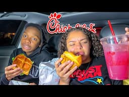 TRYING CHICK-FIL-A NEW MENU ITEMS! DID THEY FALL OFF ??
