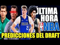 Cooper Flagg ✅ Harper 🤔 Durant y ¿Giannis? ⌛ Celtics 🔥 Warriors 👀 PREDICCIONES del DRAFT NBA 2025