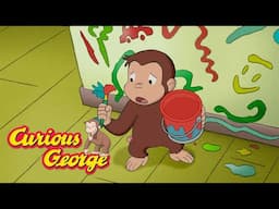 The Walls Are Not For Painting 🐵 Curious George 🐵 Kids Cartoon 🐵 Kids Movies