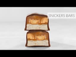 Homemade SNICKERS BARS | No Dairy, No Refined Sugar