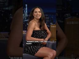 #JurneeSmollett’s eight-year-old son wants a six-pack 😭 #FallonTonight