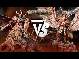 Slaves to Darkness Vs Stormcast Eternals: Age of Sigmar 2000pts Battle Report