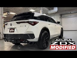 2024 Acura ZDX Build // Full Bodykit + Carbon Tailgate + Vossen HF7 Install!