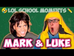 MARK ADAMS & LUKE DAVIDSON SCHOOL Shorts 😂 Funny TikToks P1!