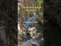 Rostro de Jesus en un Rio de El Salvador #elsalvadorengrande