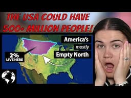 Brit Mum Reacts to Why So Few Americans Live In This HUGE Area In The Northern Part Of The Country
