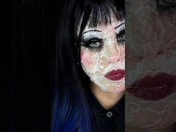 Lace Face Makeup🎀✨ #laceface #maquillajedeencaje  #tendenciademaquillaje #maquillaje  #thecanalmon