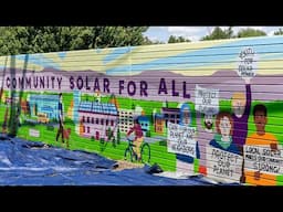 Youth-Led Group Creates Solar Power Themed Mural In Boise
