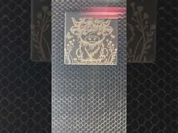 Laser engraving ceramic coasters with @AeonLaserUSA Mira 9S Redline