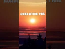 Wanna go to Maine? #acadia #maine #summer #travel #outdoors #nationalpark #sunset #ytshort #yt
