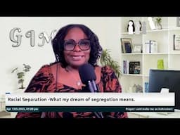 Racial Separation - What my dream of segregation means.
