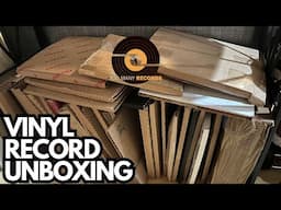 UNBOXING A TON OF VINYL RECORDS - WHO KNOWS WHAT'S INSIDE?!