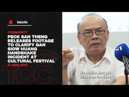 Peck San Theng releases footage to clarify Gan Siow Huang handshake incident at cultural festival