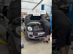 Mini with a Full Main Dealer Service History which is far from the truth. #mini #bmw #minijcw