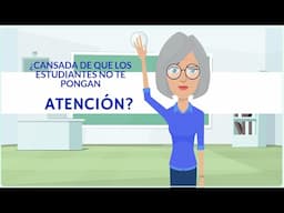 Profe Majo - Manejo de Clase - Versión Español - Consejo 3 - La Señal de Atención.