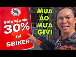 Sbiker mừng Sinh nhật 6 năm - Đi mua áo mưa GIVI giảm 30%
