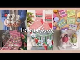 Quick and Scrappy Easter/Spring Knits Pattern Roundup