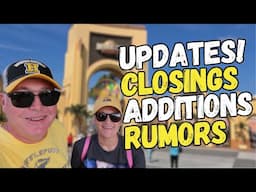 Updates! Big Changes Happening at Universal Studios